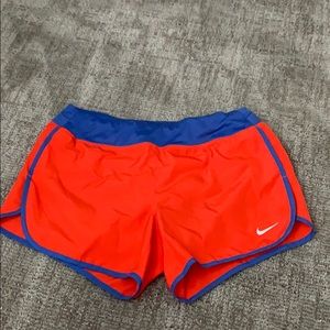 Girls Nike dri-fit running shorts